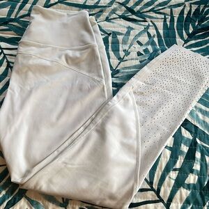 White Lululemon leggings size 8